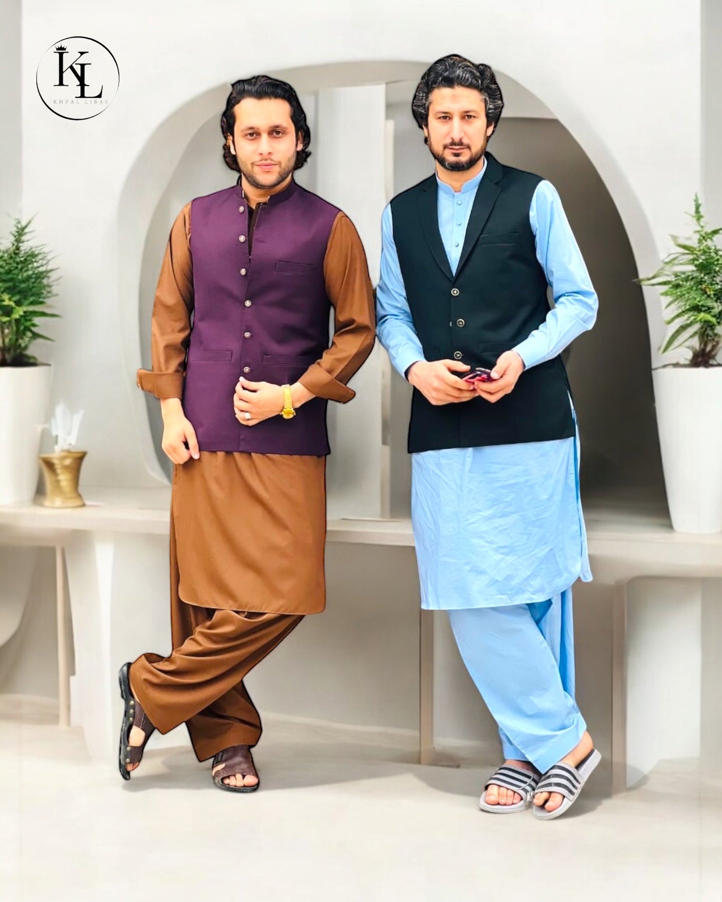 Waist Coat & Kameez Shalwar  (Combo Offer)