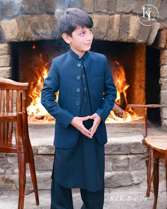 Khpal Libas Coat (B-W-4)