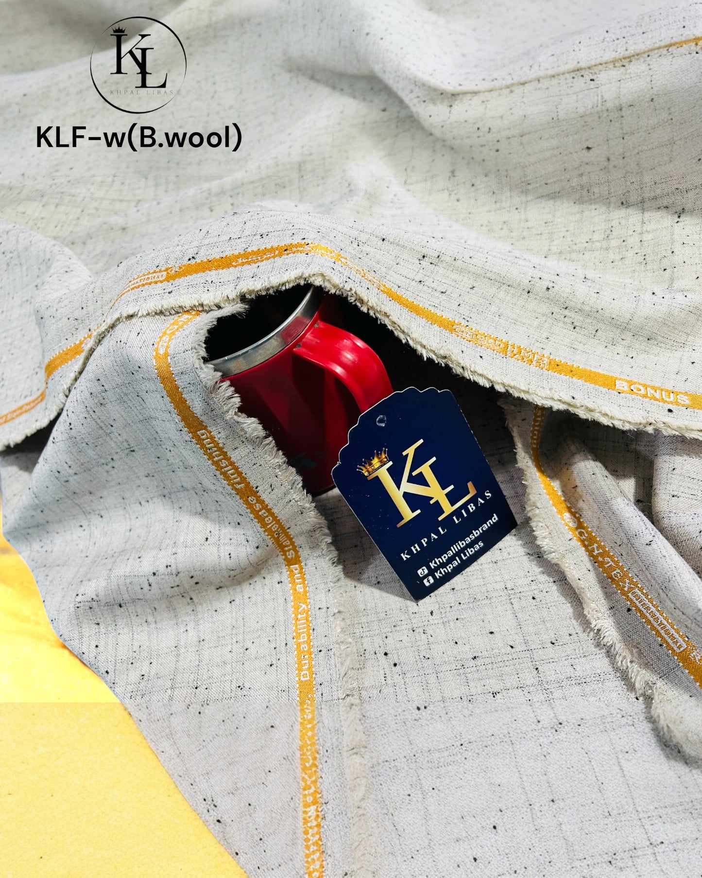 Khpal Libas Imported Gents Wool Unstitched Fabrics (Winter)