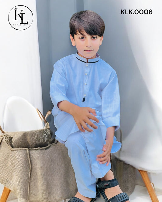 Light sky Blue Kameez Shalwar