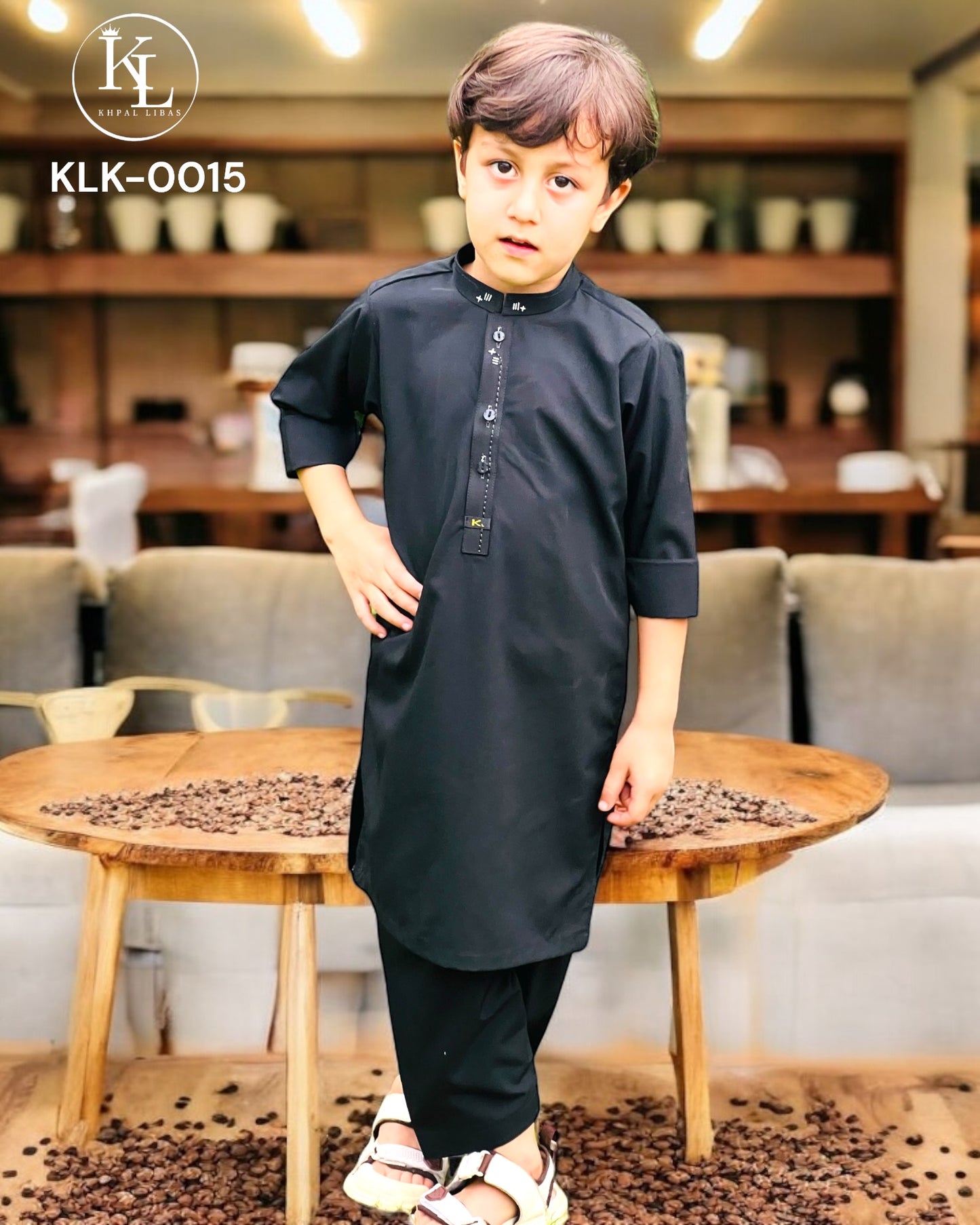 Black Kameez Shalwar(KLK: 00015)