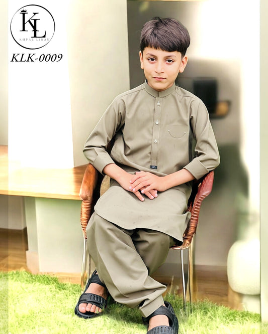 Eagle Grey Kameez Shalwar(KLK: 0009)